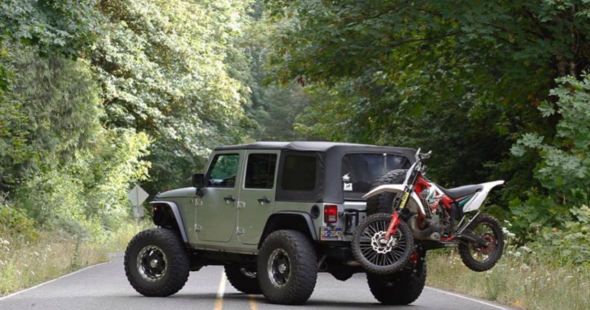 dirt bike carrier hitch