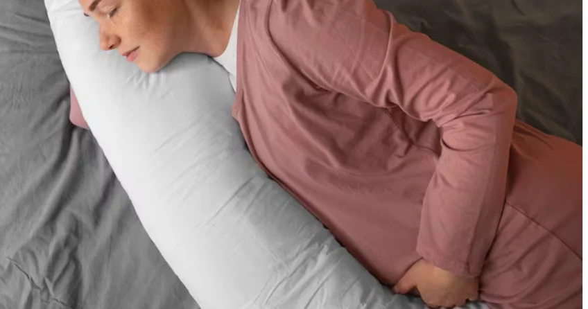 cooling body pillow for pregnant women