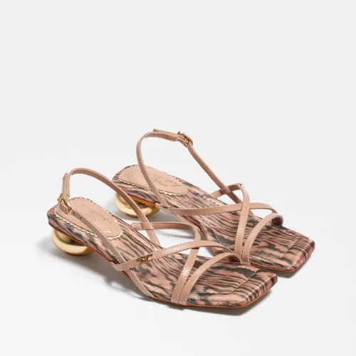 Caia Ankle Strap Heeled Sandal